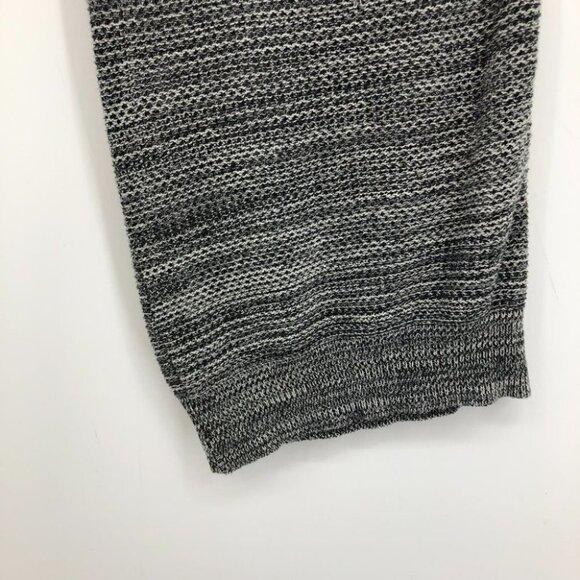 IRO Paris Grey Yarn plunging V neck sleeveless bodycon knit mini dress size  2 - Picture 11 of 14